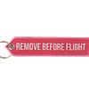 porte clé flamme flèche rose Remove Before Flight